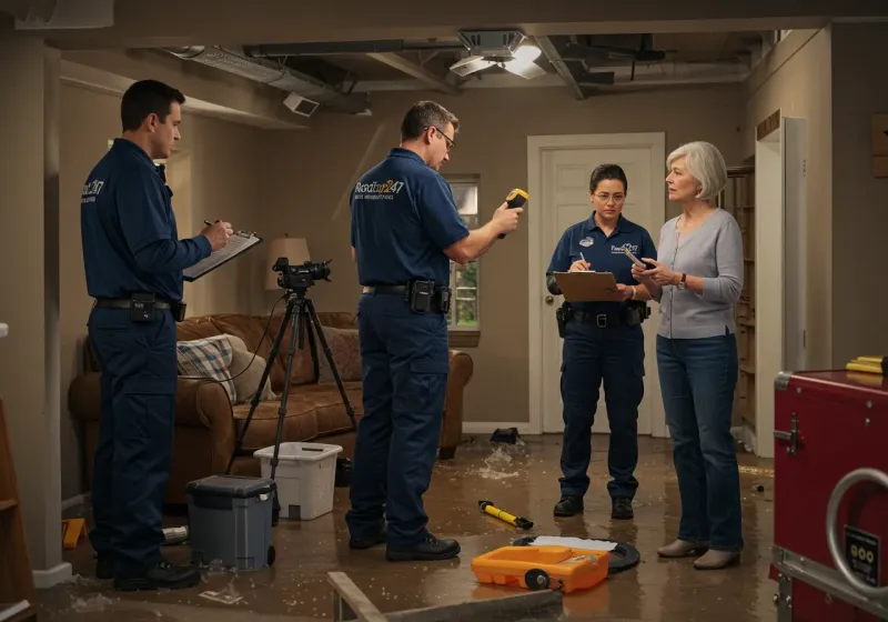 Water Damage Assessment and Insurance Documentation process in Martin County, NC