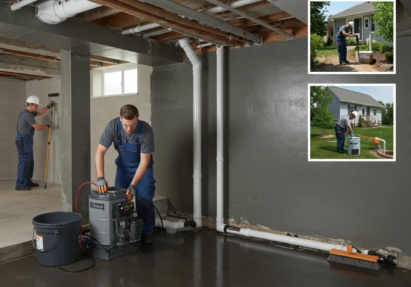 Basement Waterproofing and Flood Prevention process in Martin County, NC